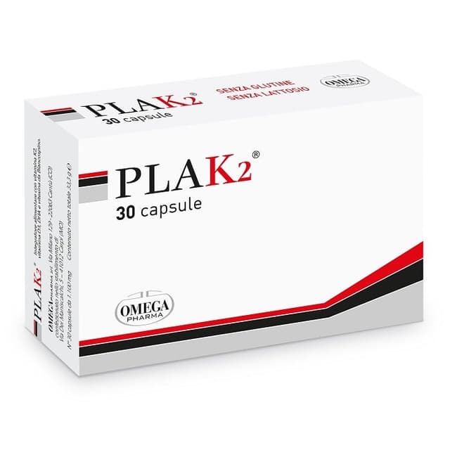 PLAK2 Omega-3 DHA + Biancospino – 30 capsule