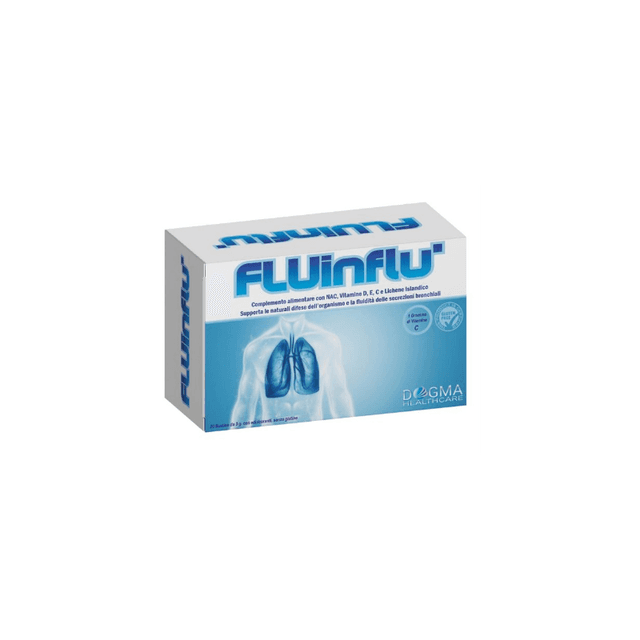 Fluinflu Multivitaminico + N-acetilcisteina – 20 bustine