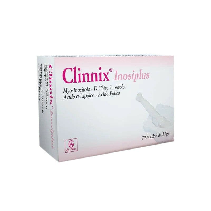 Clinnix Inosiplus Mio-inositolo + Acido folico – Integratore alimentare 20 bustine