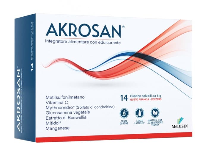 Akrosan – 14 Bustine
