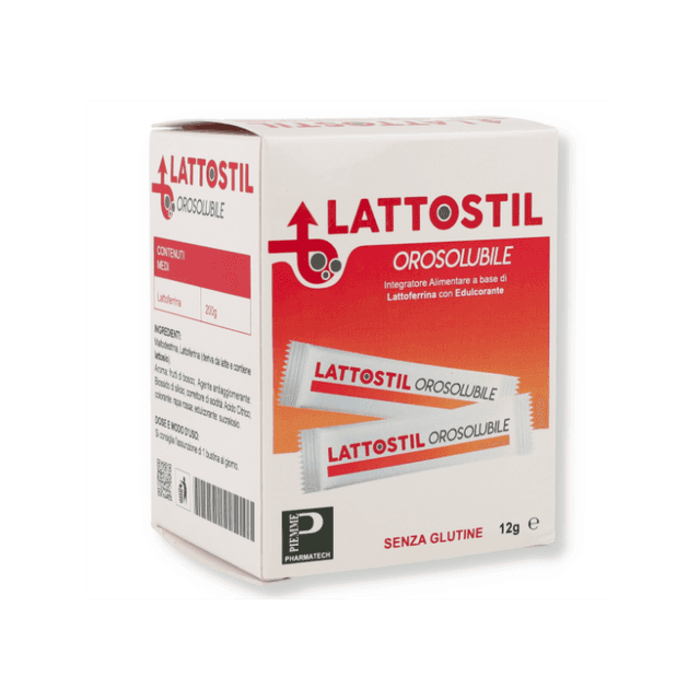 Lattostil Orosolubile Lattoferrina – 20 stick