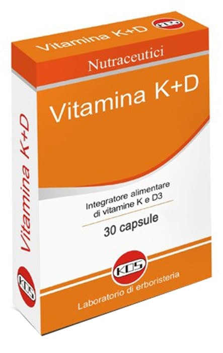 Vitamin K+D Vegetale – 30 Kapseln Kos