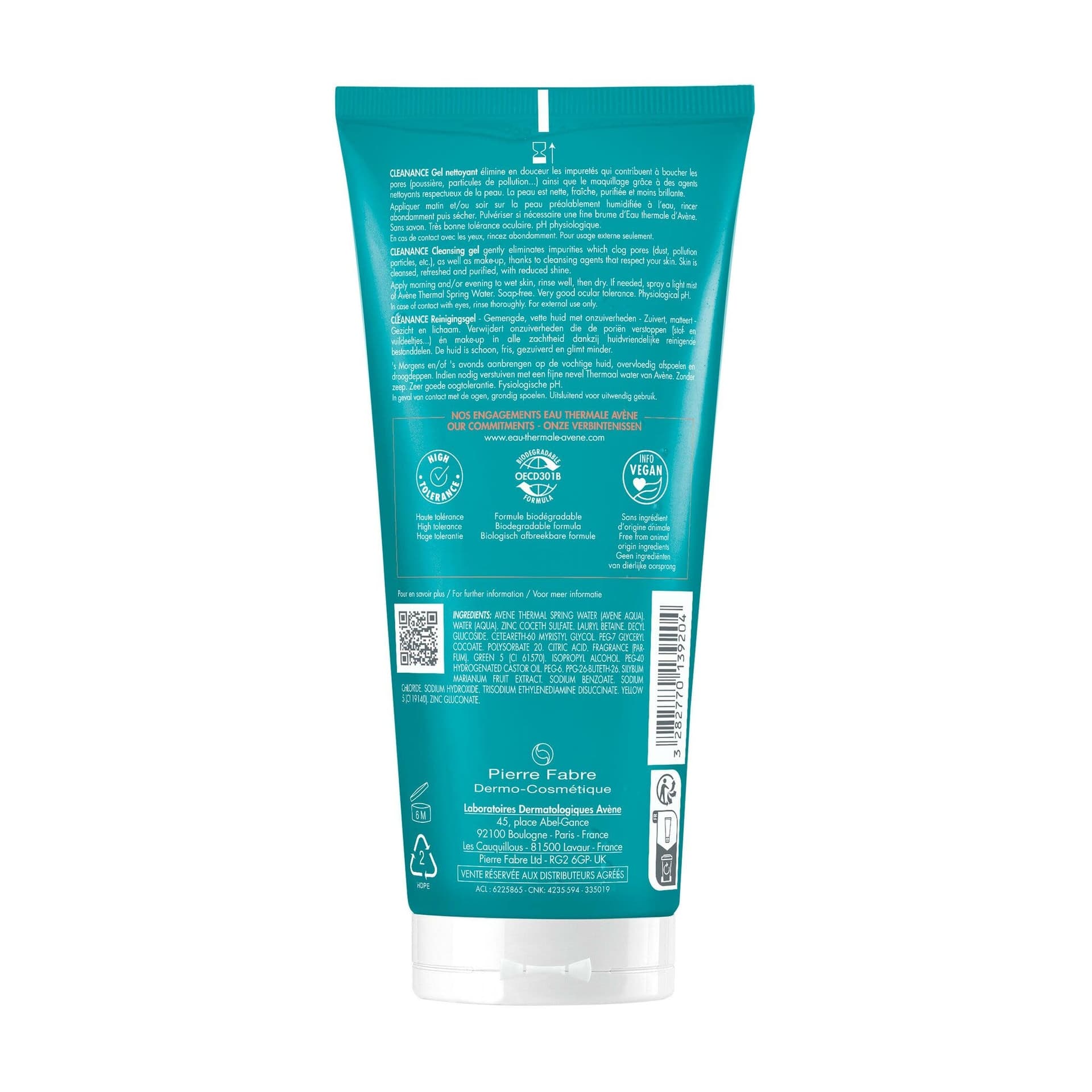Avène Cleanance Gel – Gel detergente 200 ml