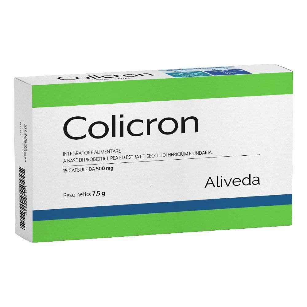 Colicron Fermenti lattici probiotici + Palmitoiletanolamide (PEA) – 15 capsule