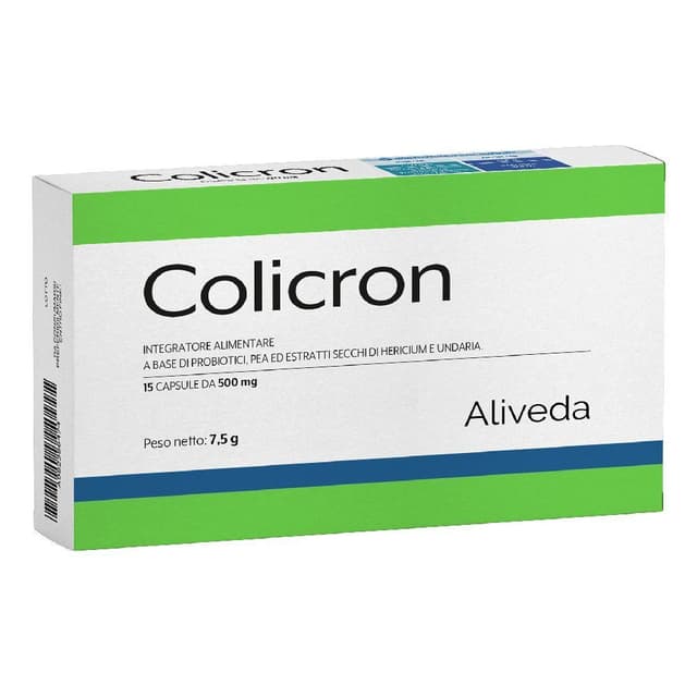 Colicron Fermenti lattici probiotici + Palmitoiletanolamide (PEA) – 15 capsule