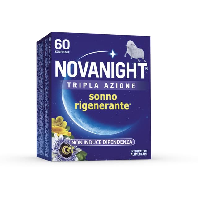 Novanight Bipacco Passiflora + Melissa – 60 compresse