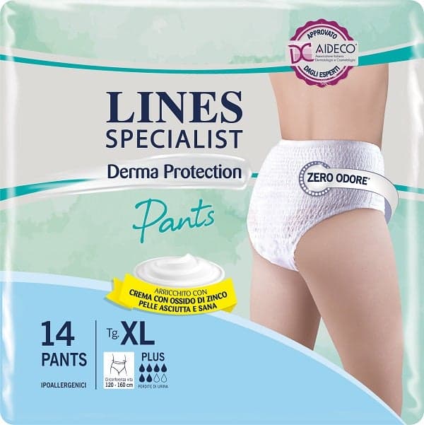 Lines Specialist Dermo Pants Plus XL – 14 mutandine