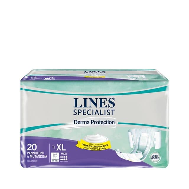 Lines Specialist Dermo Maxi XL Pannoloni – 20 pezzi