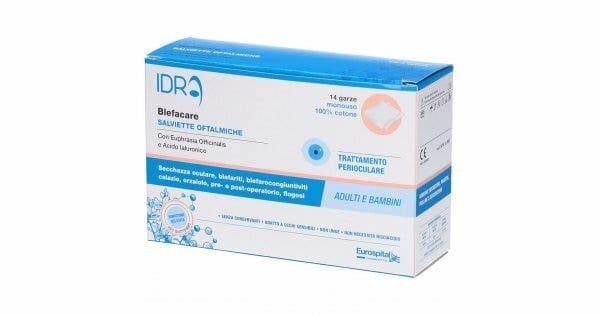 Blefacare Idra – Salviette per l'igiene oculare, 14 pezzi