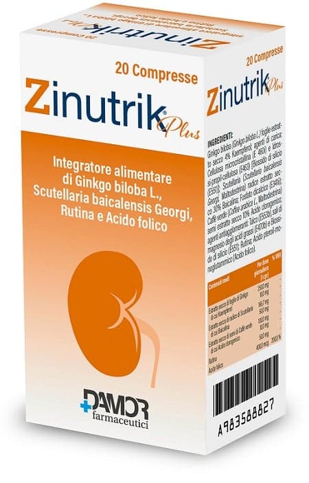 Zinutrik Plus – 20 compresse