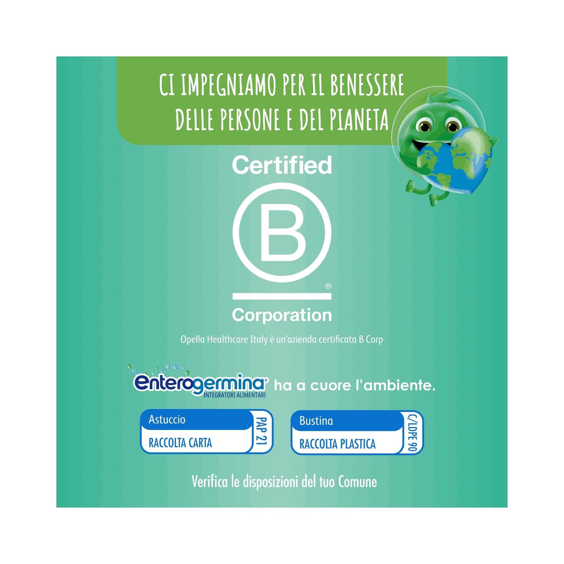 Enterogermina Intestinale Pigro Fermenti lattici probiotici – 20 bustine