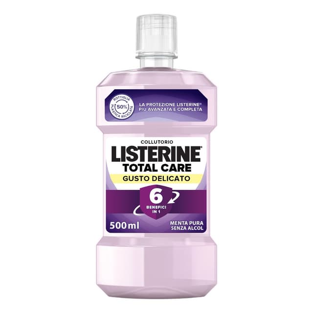 Listerine Total Care Delicato – Collutorio mite senza alcol