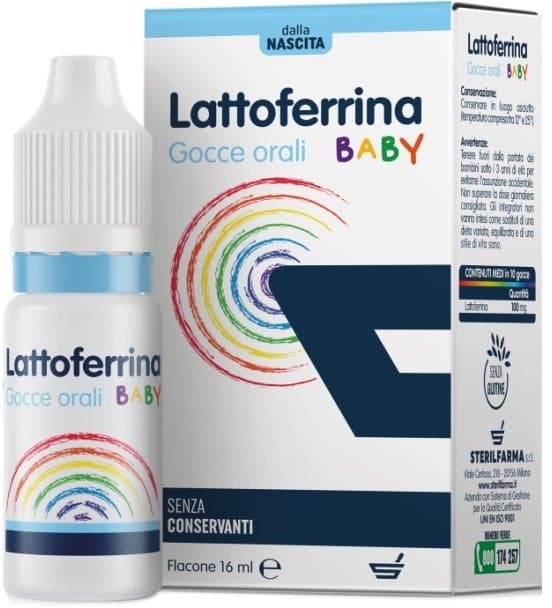 Lattoferrina Baby Gocce – 16 ml