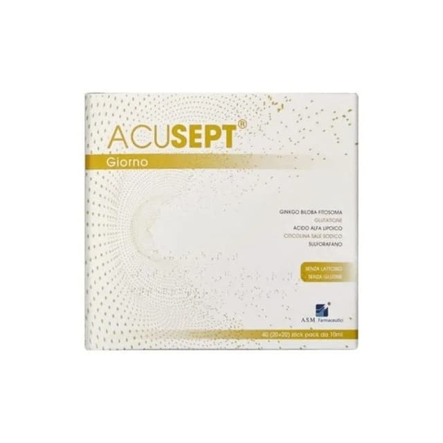 Acusept Ginkgo biloba + Glutatione – 40 bustine