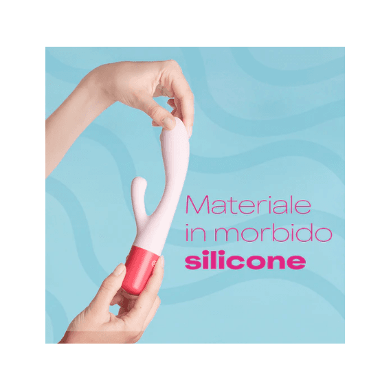 Dual Head Pink Maxi Fun – Massaggiatore con doppia testina
