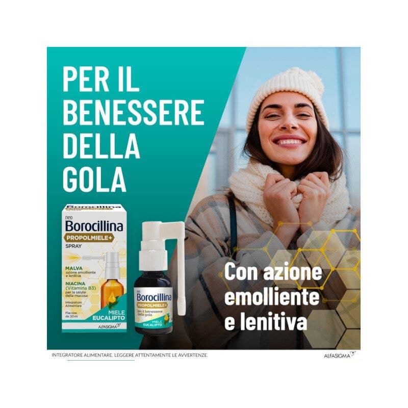 Neoborocillina Spray – Propoli e Miele