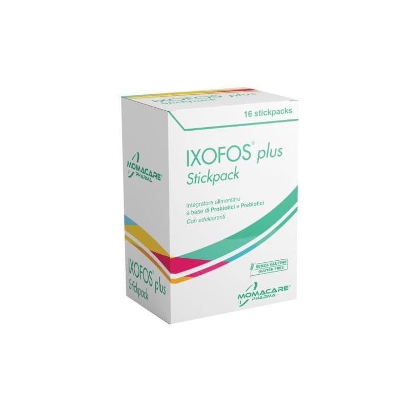 IXOFOS PLUS Saccharomyces boulardii 500 mg + Fermenti lattici probiotici – 16 stick pack
