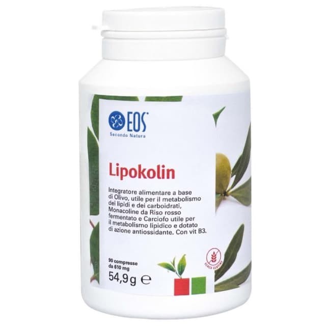 EOS Lipokolin Riso rosso fermentato 3 mg + Carciofo – 90 compresse
