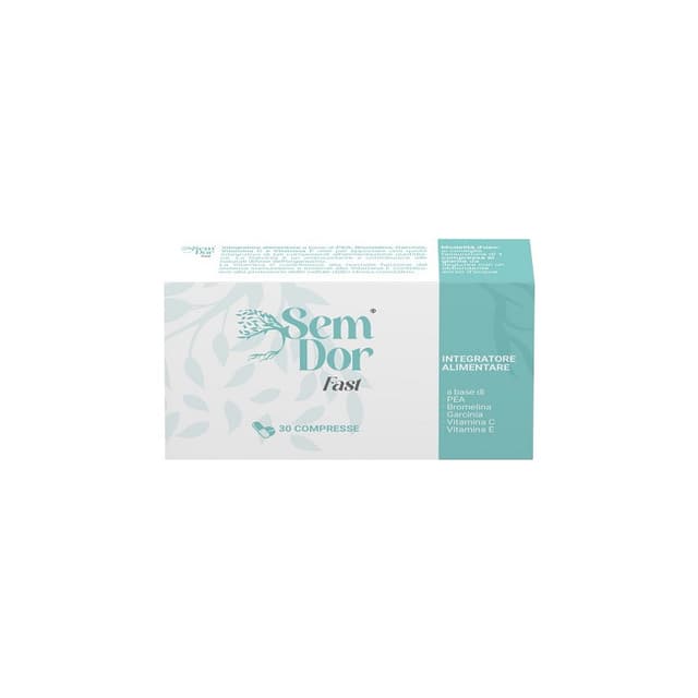 Semdor Fast Palmitoiletanolamide (PEA) 300 mg + Bromelina – 30 compresse
