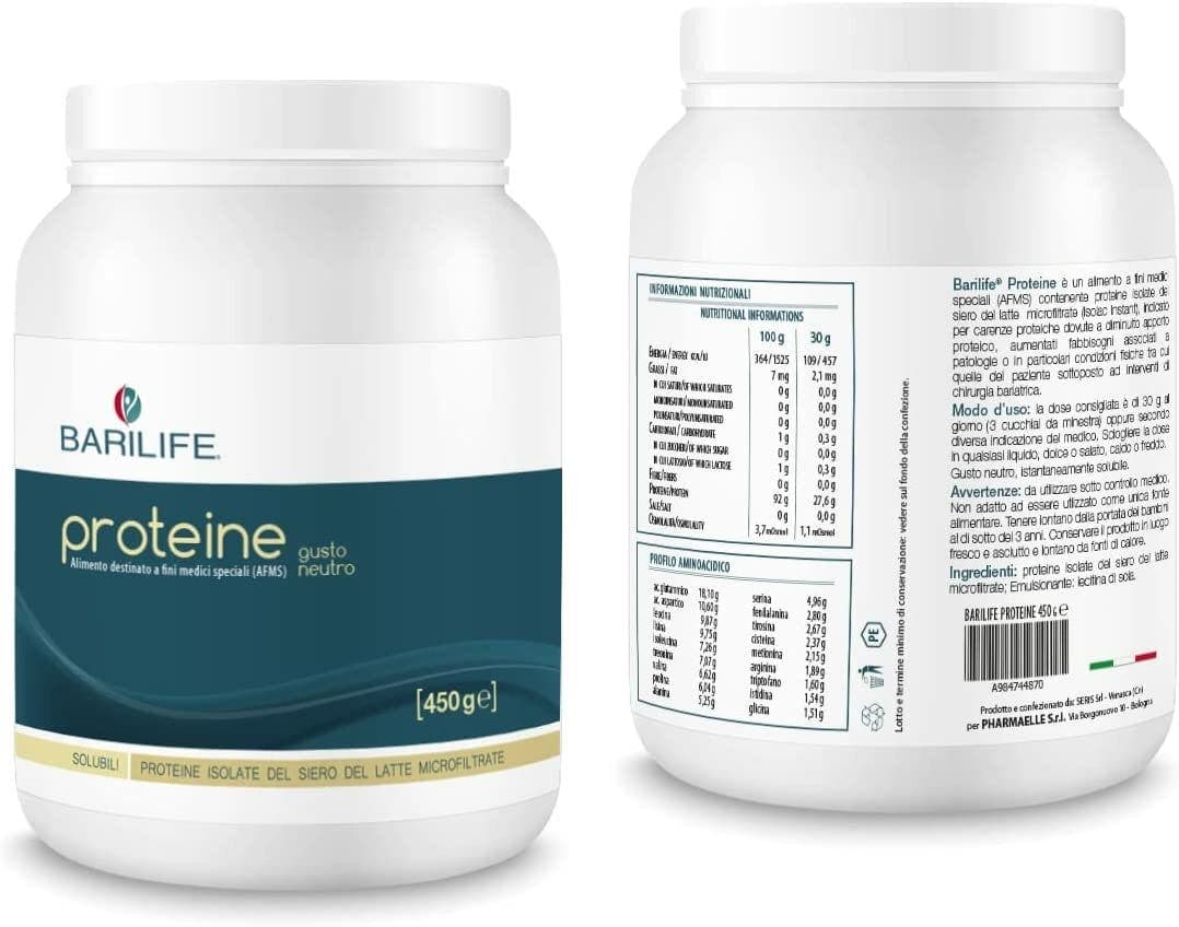 Barilife Proteine – 450 g polvere