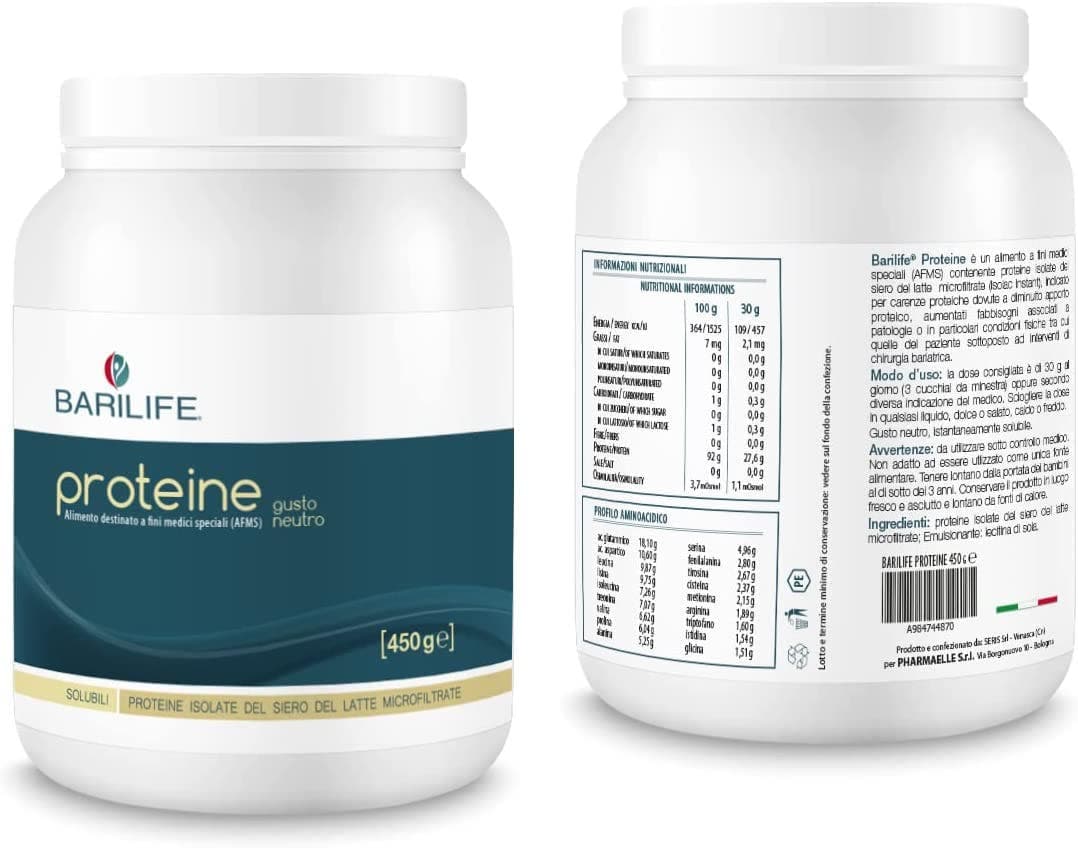 Barilife Proteine – 450 g polvere