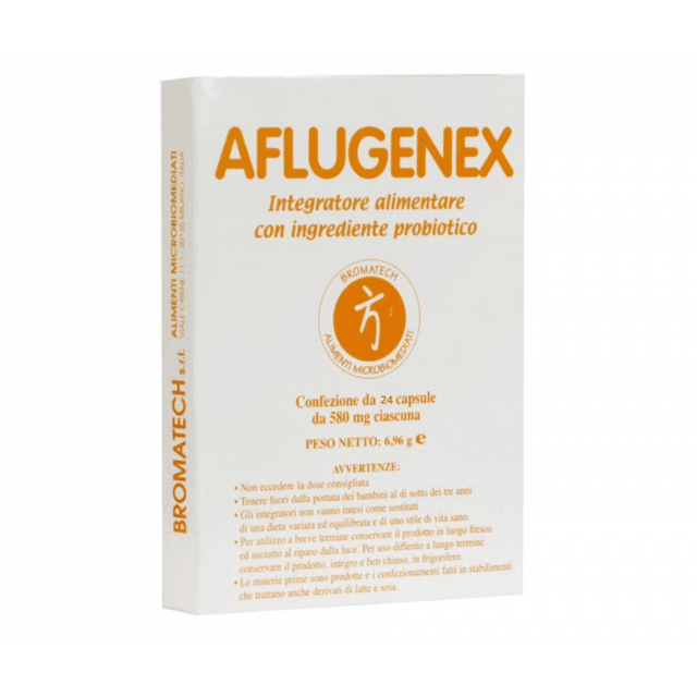 Aflugenex Beta-glucani 250 mg + Vitamina C – 24 capsule
