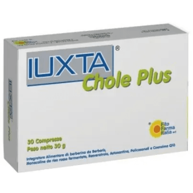 Iuxta Chole Plus Berberina + Resveratrolo – 20 compresse