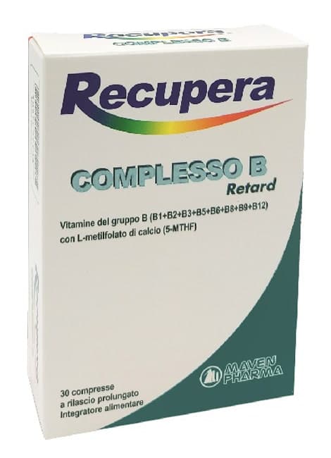 RECUPERA Komplexo B – 30 compresse