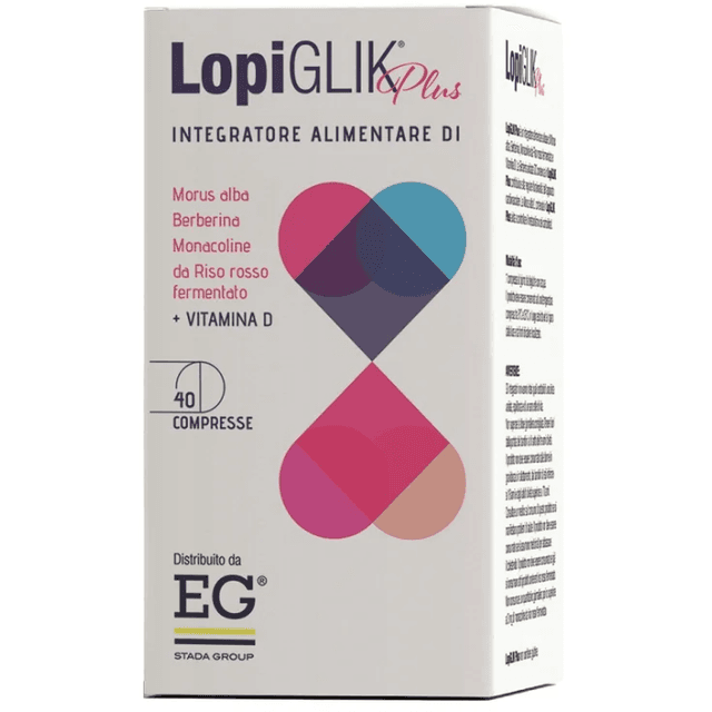 Lopiglik Plus Berberina + Riso rosso fermentato – 40 compresse