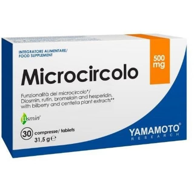 Yamamoto Research Microcircolo NF Diosmina + Rutina – Integratore per le gambe