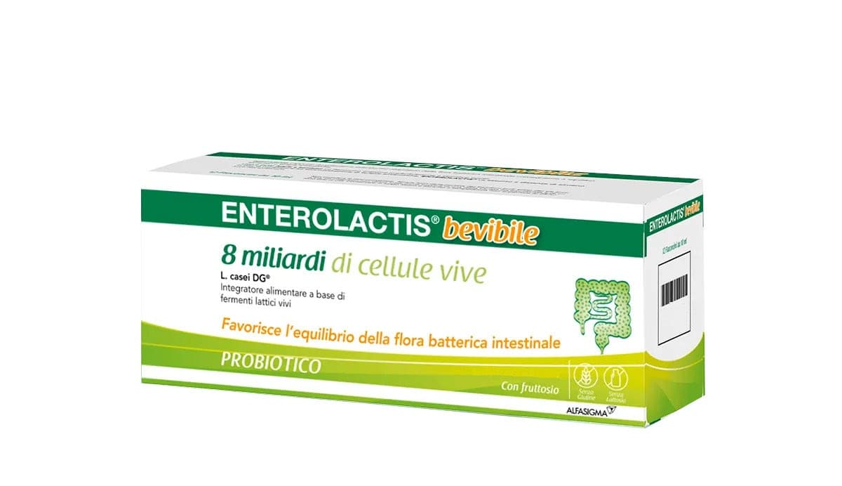 Enterolactis Bevibile – 6 flaconcini