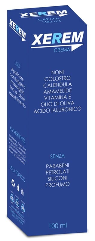 Xerem Crema – 100 ml Crema Nutriente per Pelle Molto Secca