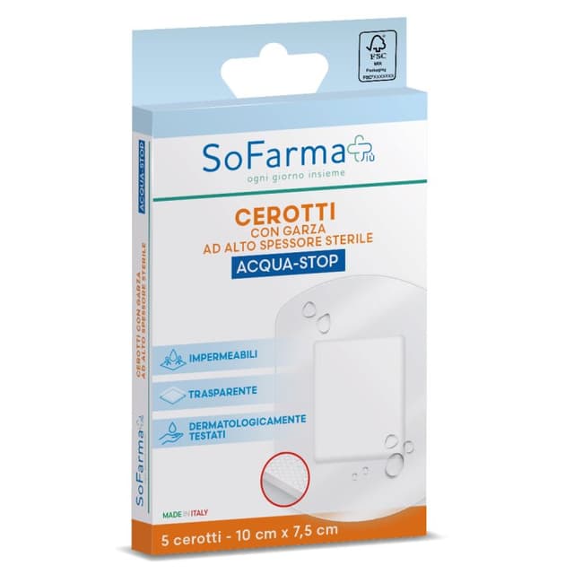 Cerotto Acquastop 10x7,5 – 5 Cerotti