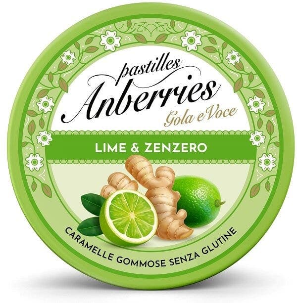 Anberries Lime e Zenzero – 50 g