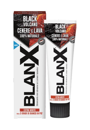BlanX Black Volcano Dentifricio – 75 ml Crema Sbiancante