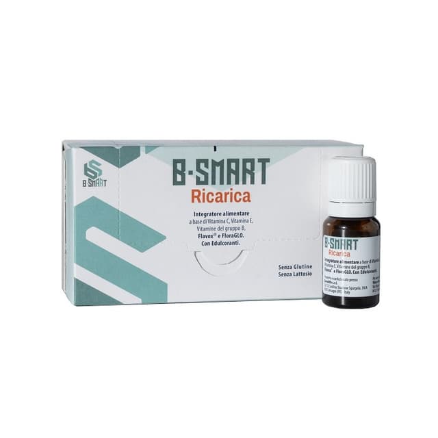 B SMART Ricarica Multivitaminico + Sali minerali – 10 fiale