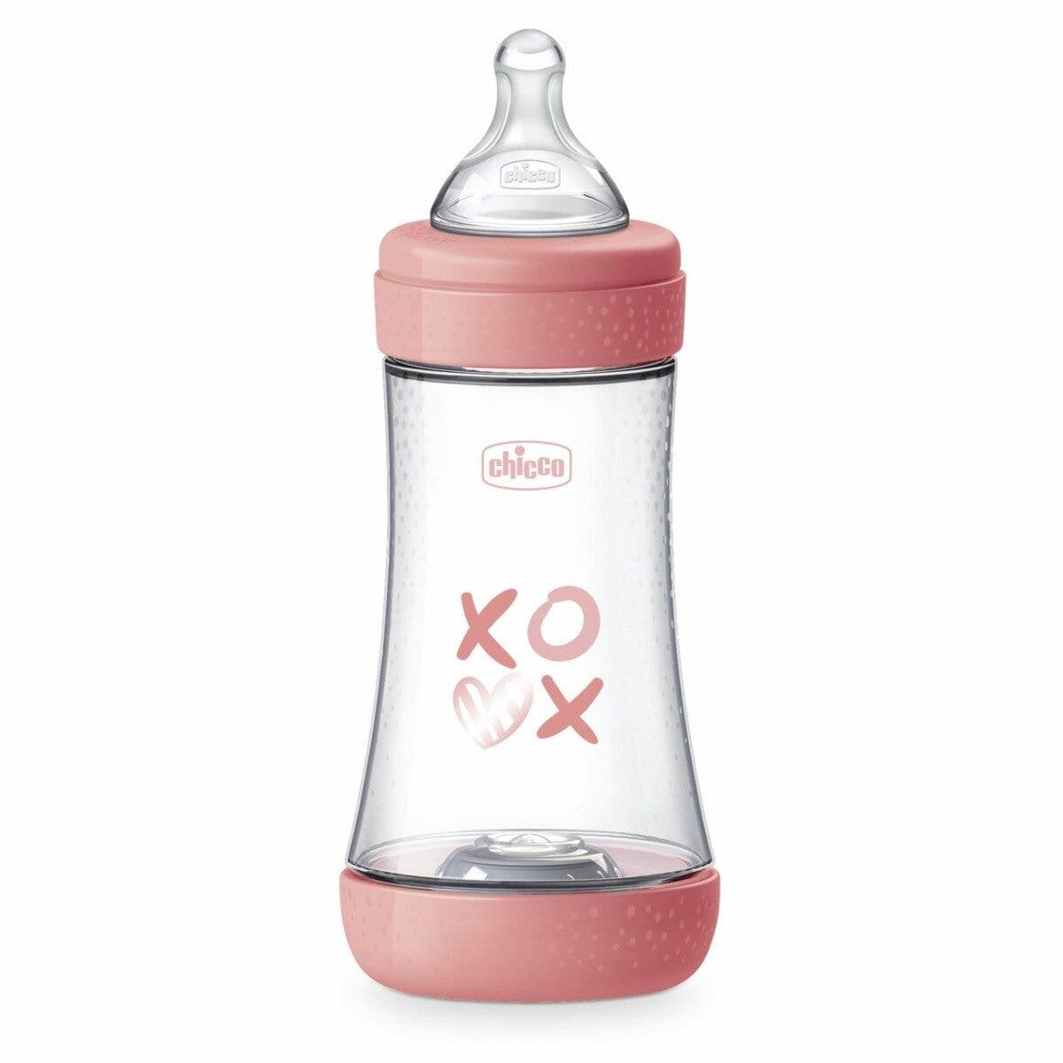 Chicco Biberon Flusso Medio Silicone P5 240 ml Girl