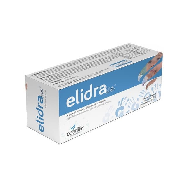 Elidra Ice Zenzero 500 mg + Potassio – 10 bustine da 15 ml