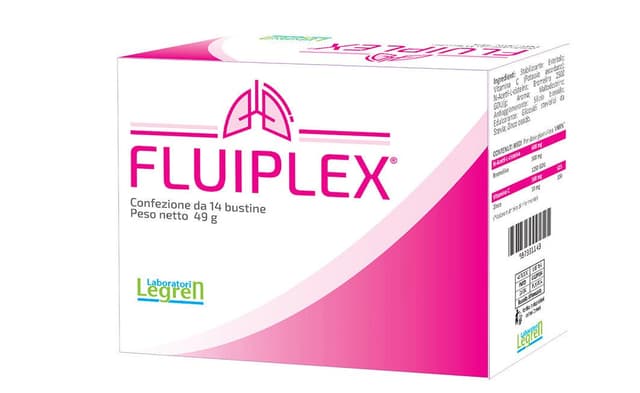 Fluiplex N-acetilcisteina + Bromelina – 14 bustine