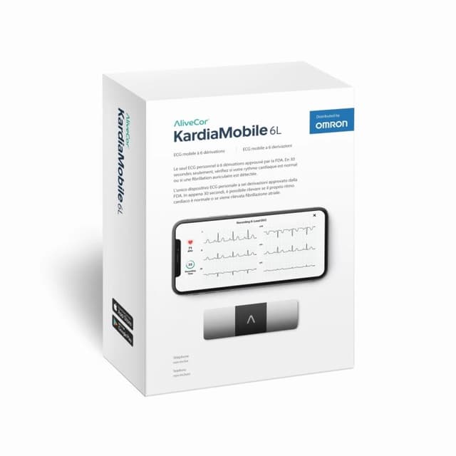KardiaMobile 6L AC019 – Dispositivo ECG Portatile