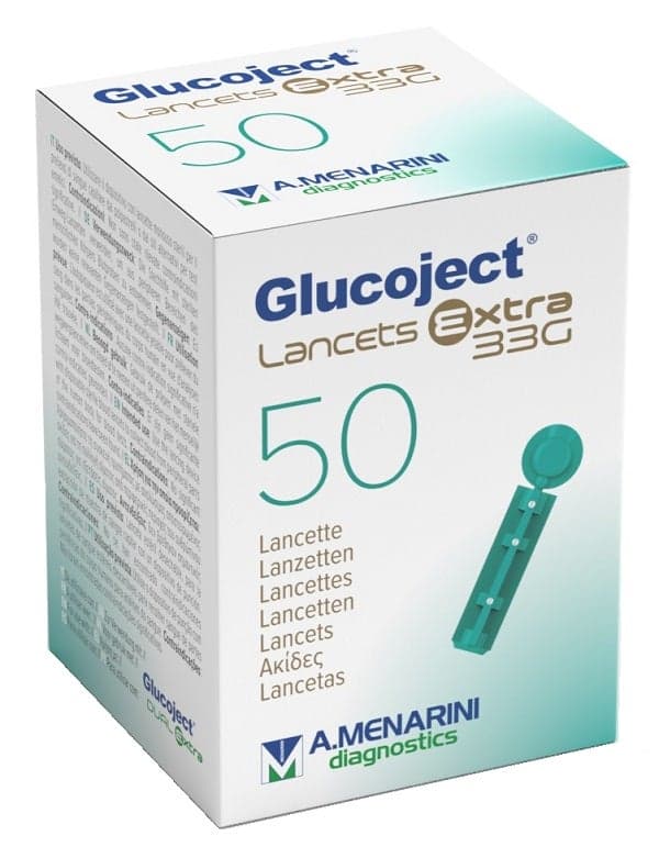 Glucoject Lancets EX G33 – 50 pezzi