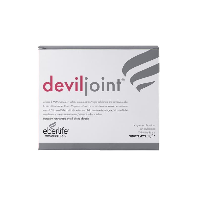 Devilljoint MSM 600 mg + Condroitina – 20 bustine