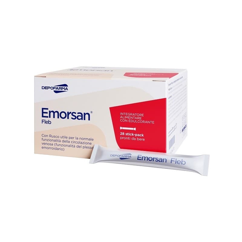 Emorsan Fleb Esperidina 833,33 mg + Diosmina – 28 Bustine da 15 ml