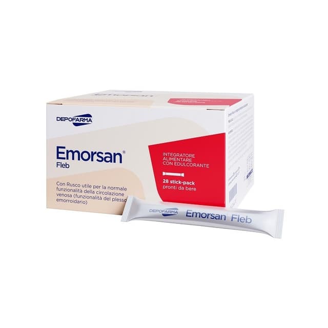 Emorsan Fleb Esperidina 833,33 mg + Diosmina – 28 Bustine da 15 ml