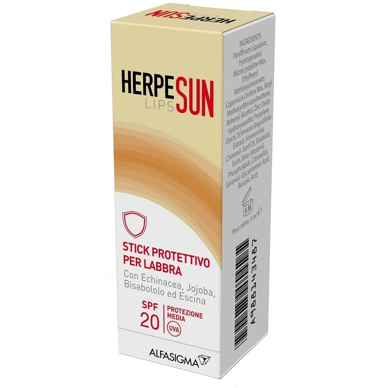 Herpesun Lip Stick – 5 ml Balsamo Labbra