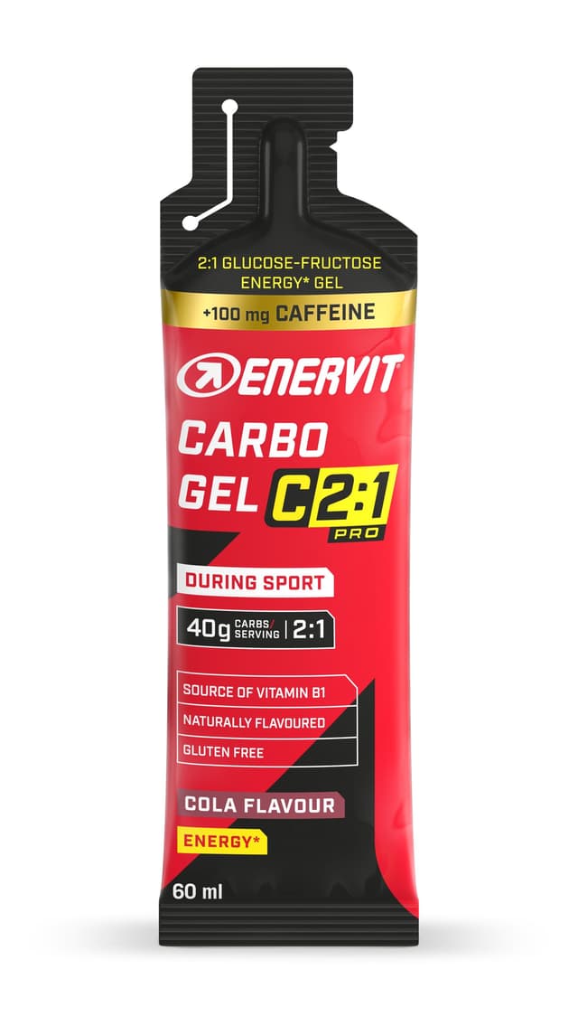 Enervit C2:1 Carbo Gel con Caffeina Complesso vitaminico B – 1 bustina