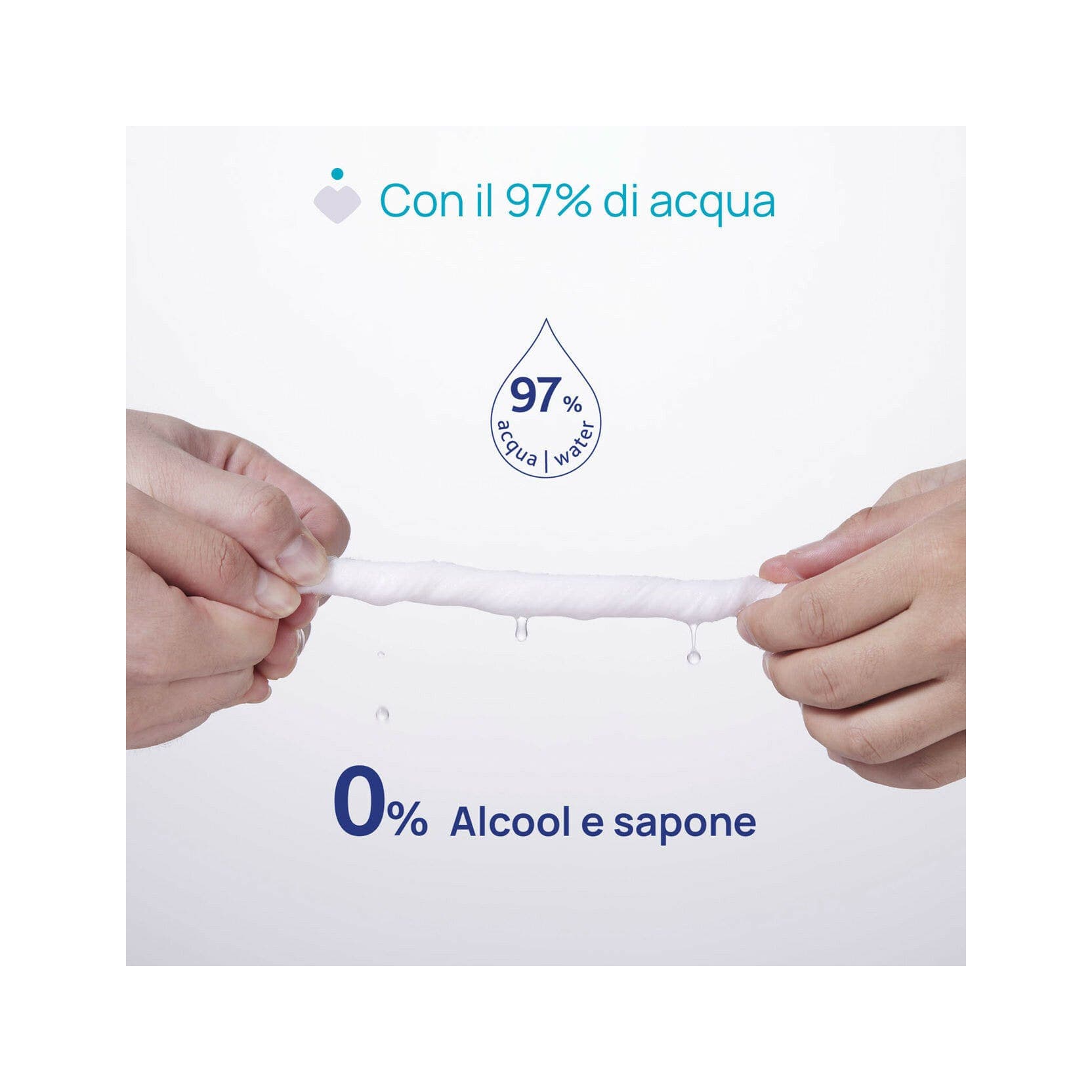 Chicco CH Salv – Strisce pulizia denti, 72 pezzi
