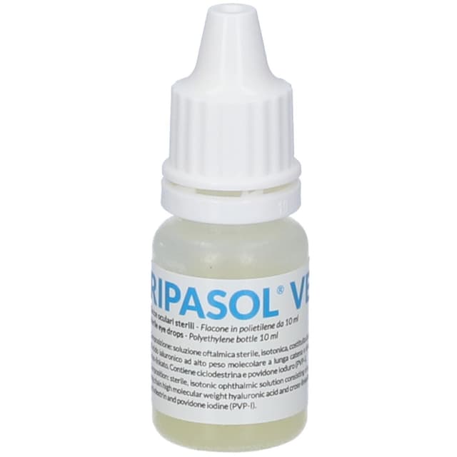 Ripasol Vet Soluzione Oculare – 10 ml gocce per occhi di animali domestici