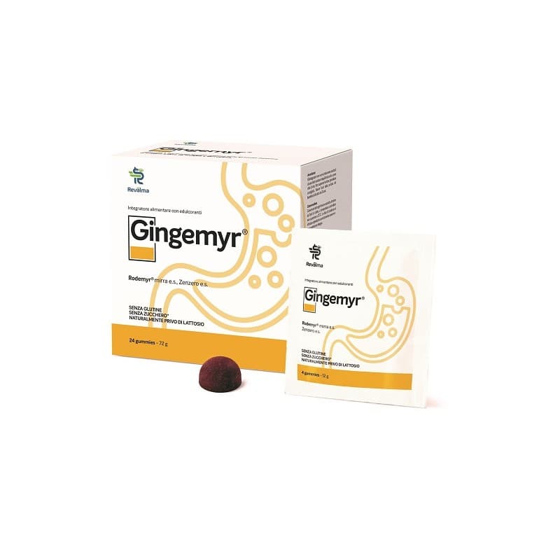 Gingemyr – 24 gomme da masticare allo zenzero