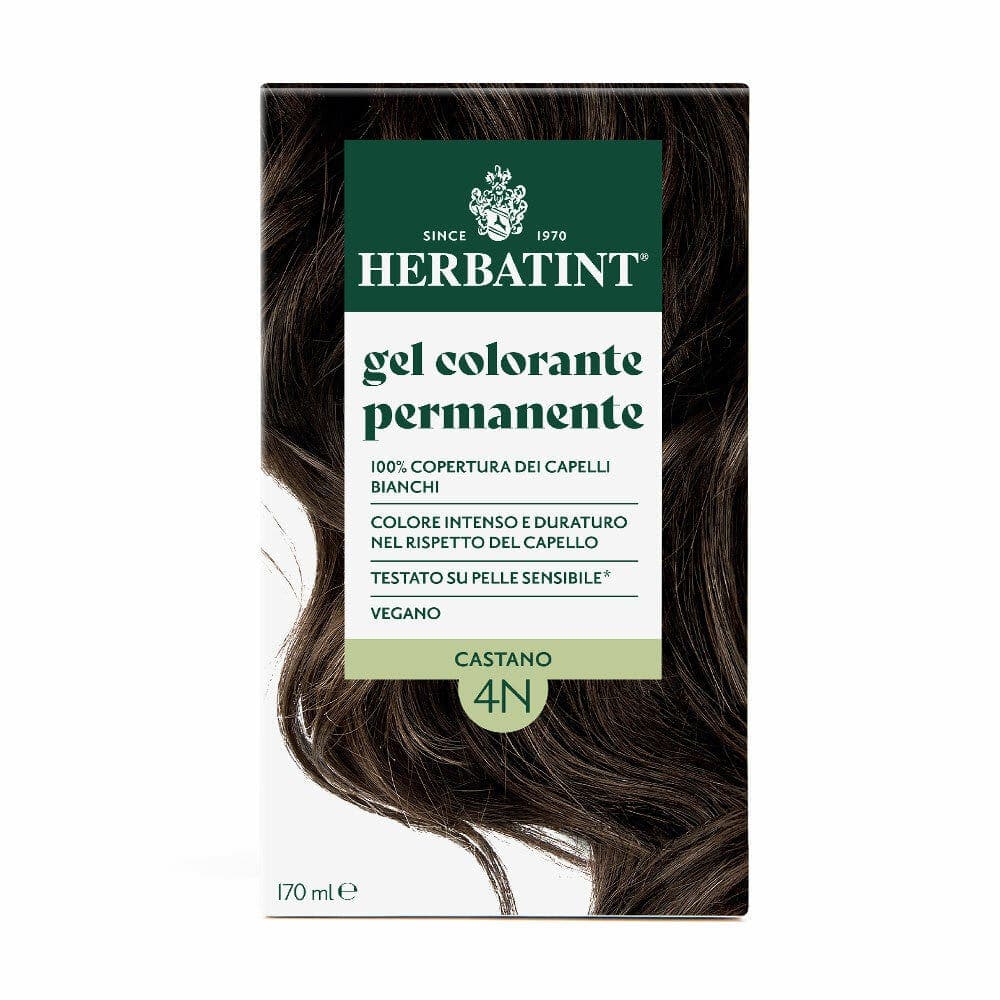 Herbatint 4N Castagna – Colorante per capelli permanente 170 ml